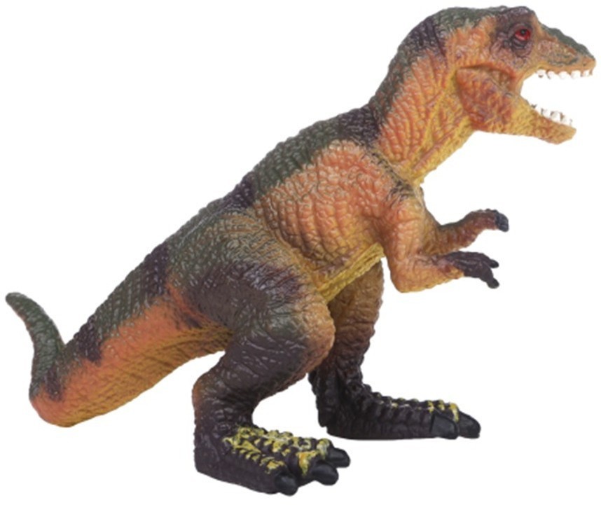 Динозавры и драконы для детей серии "Мир динозавров": брахиозавр, 2 тираннозавра, акрокантозавр, стегозавр, дерево (набор фигурок из 6 предметов) (MM216-079)