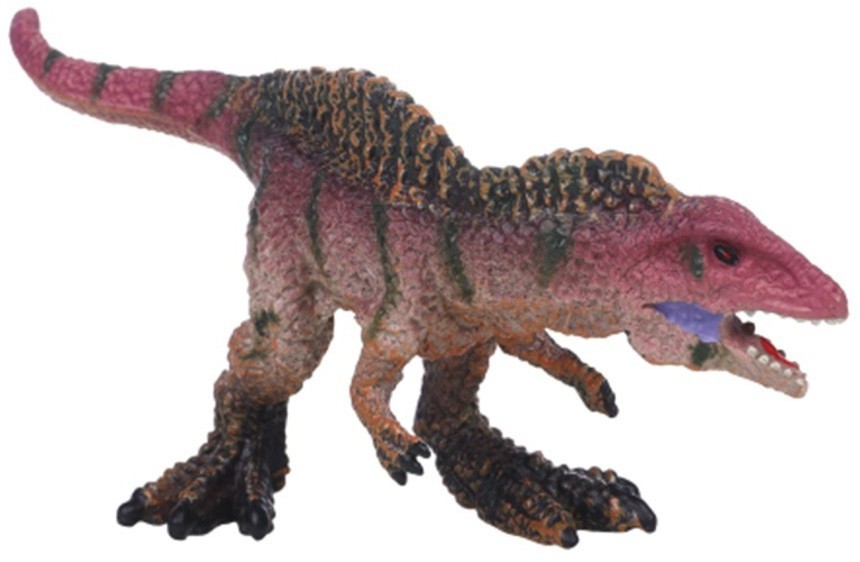 Динозавры и драконы для детей серии "Мир динозавров": брахиозавр, 2 тираннозавра, акрокантозавр, стегозавр, дерево (набор фигурок из 6 предметов) (MM216-079)