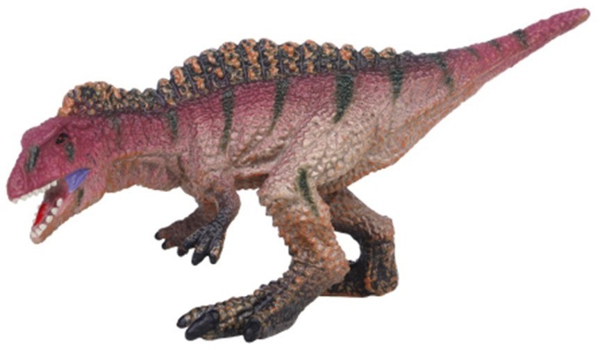 Динозавры и драконы для детей серии "Мир динозавров": брахиозавр, 2 тираннозавра, акрокантозавр, стегозавр, дерево (набор фигурок из 6 предметов) (MM216-079)