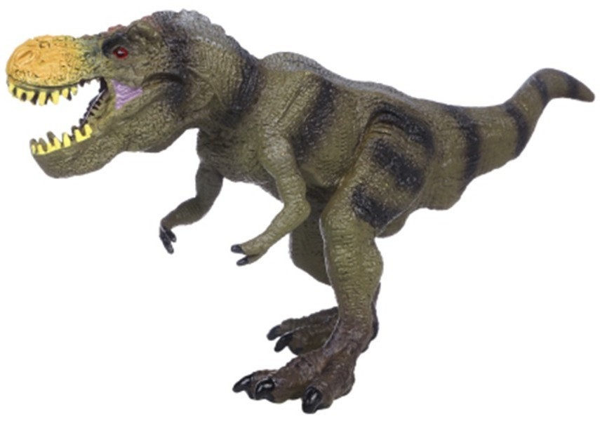 Динозавры и драконы для детей серии "Мир динозавров": брахиозавр, 2 тираннозавра, акрокантозавр, стегозавр, дерево (набор фигурок из 6 предметов) (MM216-079)