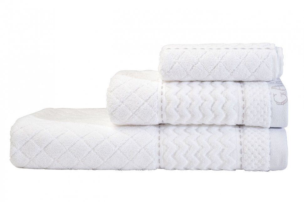 Полотенце Наполи белое 30*50 (TT-00008666)