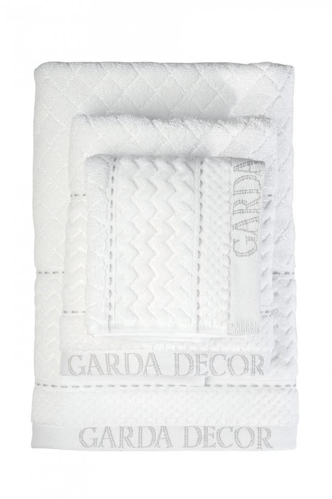 Полотенце Наполи белое 30*50 (TT-00008666)