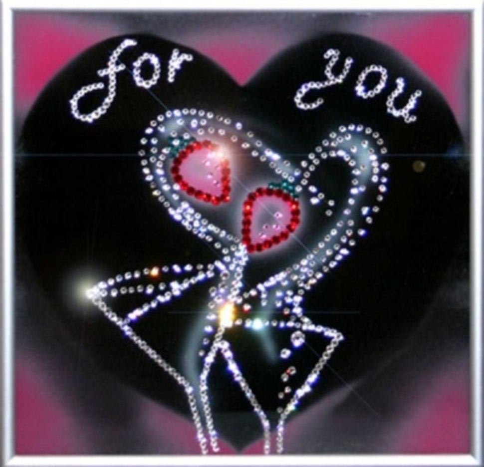 Картина Для тебя с кристаллами Swarovski (1091)