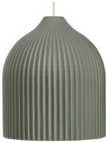 Свеча декоративная цвета шалфея из коллекции edge, 10,5см (75377)