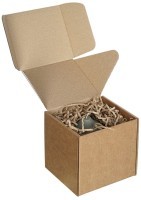 Свеча декоративная цвета шалфея из коллекции edge, 10,5см (75377)