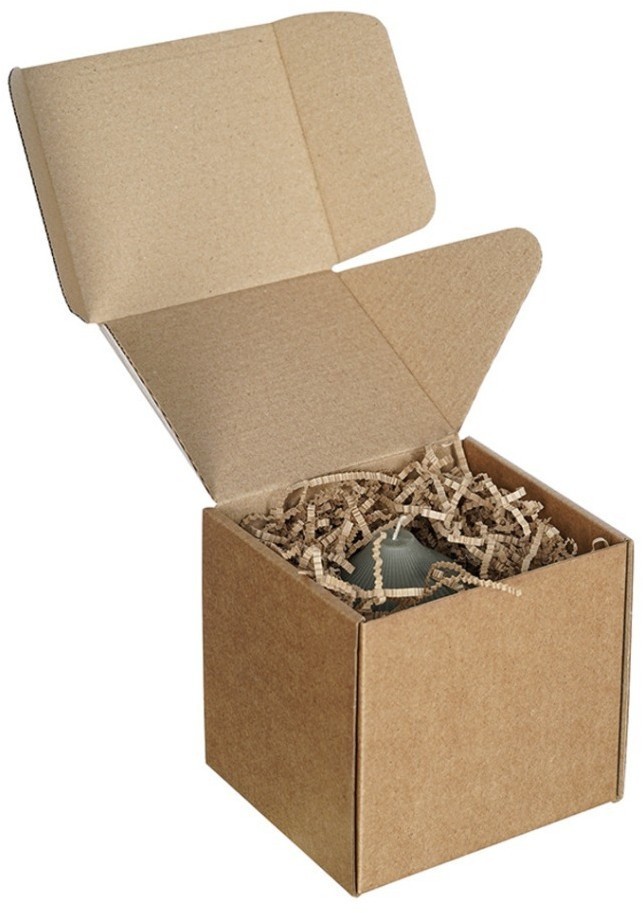 Свеча декоративная цвета шалфея из коллекции edge, 10,5см (75377)