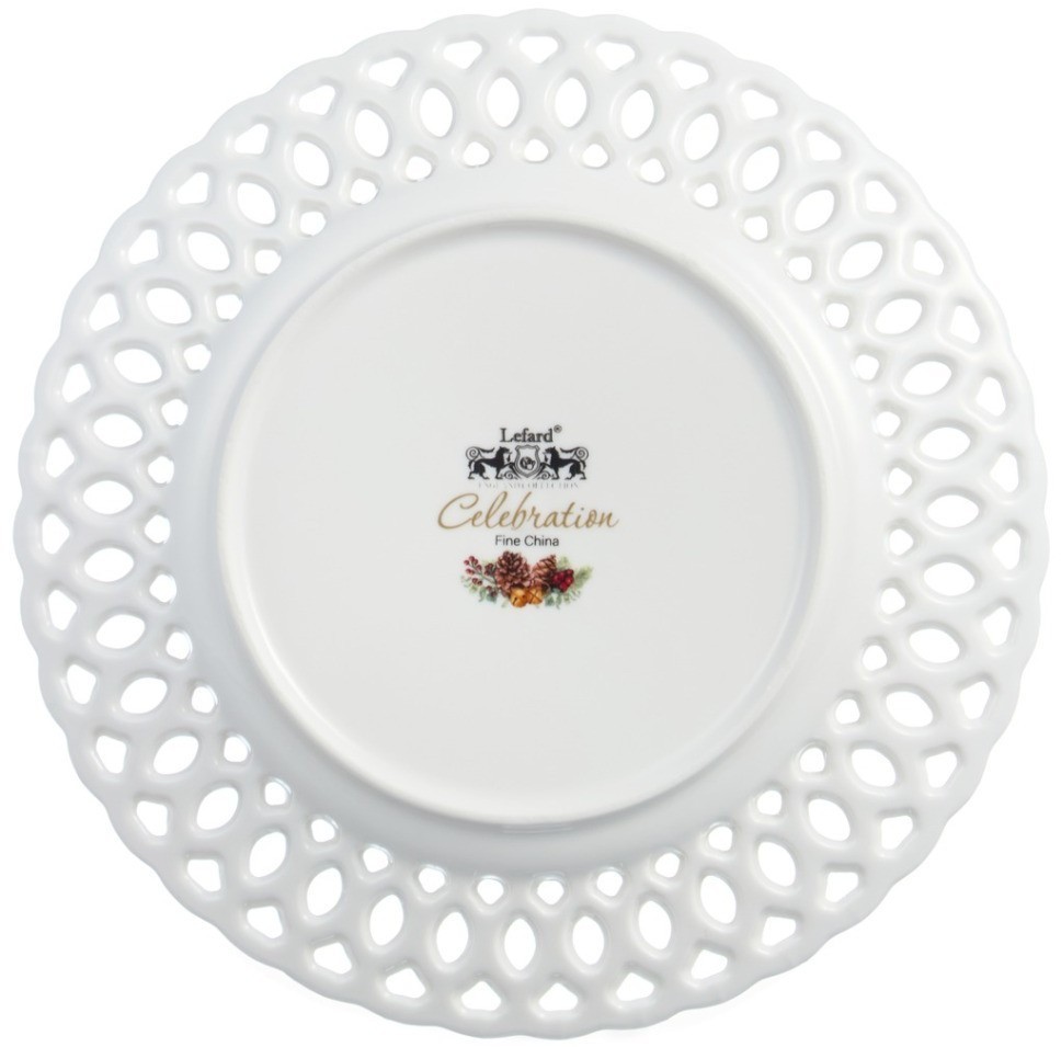 Набор тарелок обеденных lefard "celebration" 2 шт. 26,5 см (441-041)