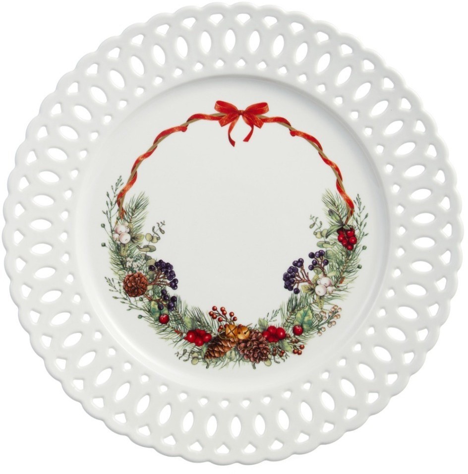 Набор тарелок обеденных lefard "celebration" 2 шт. 26,5 см (441-041)