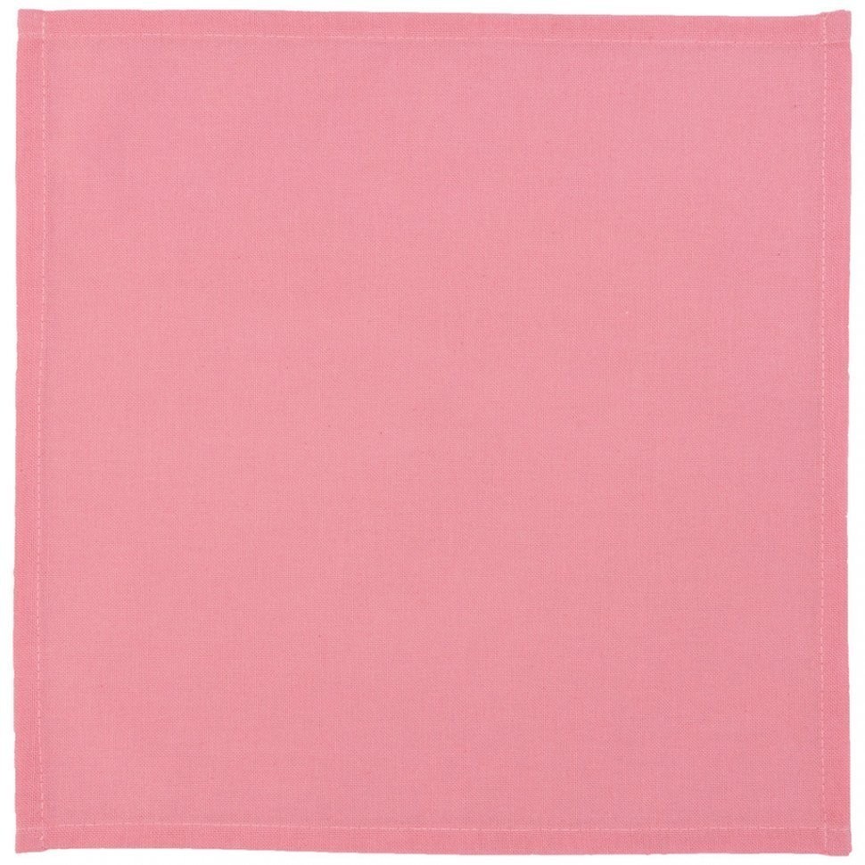 Комплект салфеток из 4-х шт "парадиз" 40х40см , 100% хлопок,белый+розовый. SANTALINO (850-819-8)