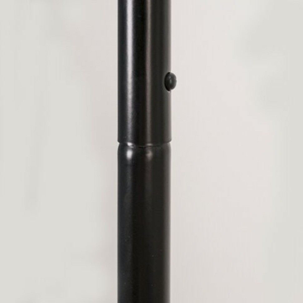 Вешалка для плечиков Радуга-1, 1500х820х390 мм, металл, черная, ВНП 298 Ч/609160 (96628)