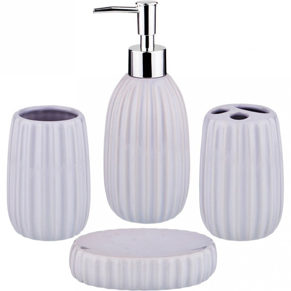 Набор для ванной комнаты 4 пр. Lefard (755-213)