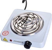 Эл. плита 1конф. спир. бел/эм ZM 1000Вт (10068)