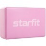 Блок для йоги YB-200 EVA, розовый пастель (1007330)