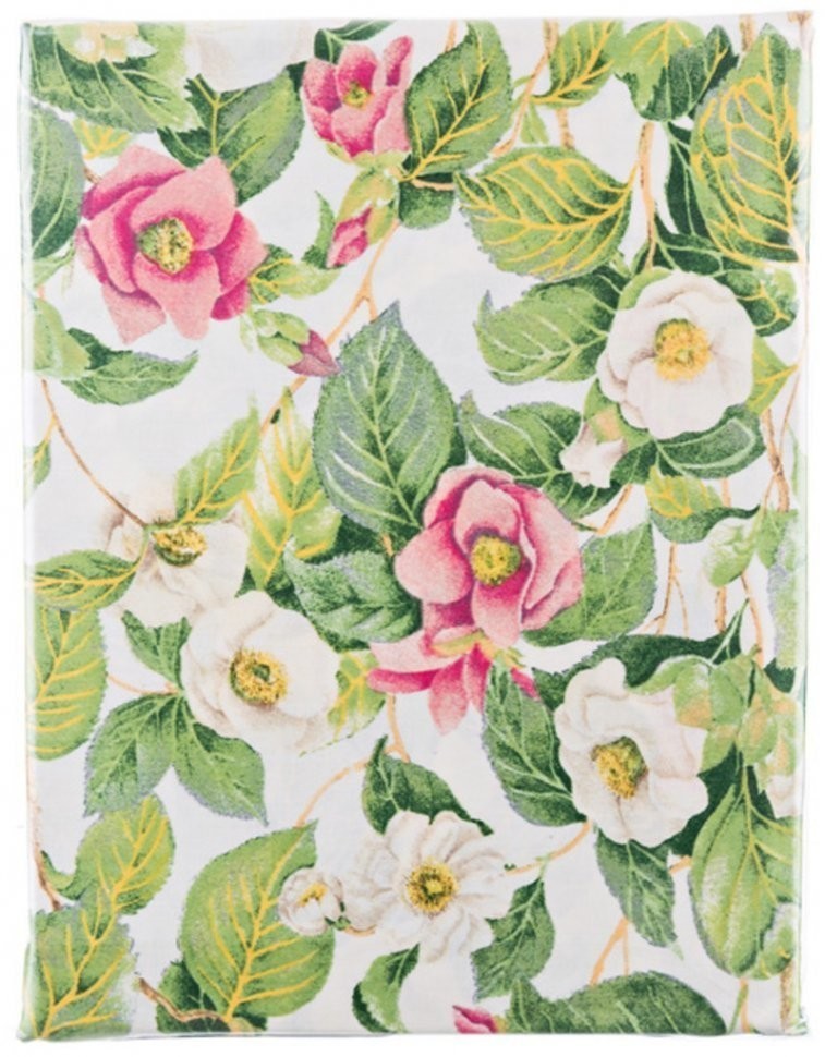 Пододеяльник 1,5сп  "жасмин" ,150х215, 100% хлопок, сатин. SANTALINO (984-217)