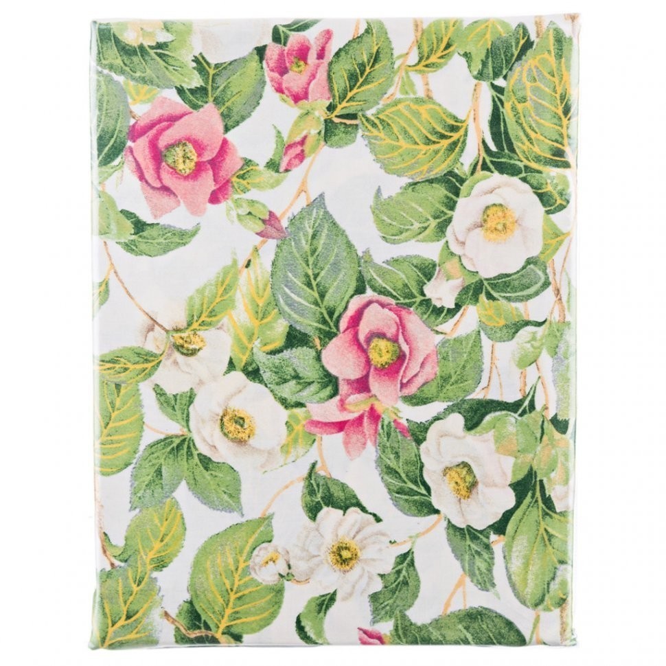 Пододеяльник 1,5сп  "жасмин" ,150х215, 100% хлопок, сатин. SANTALINO (984-217)