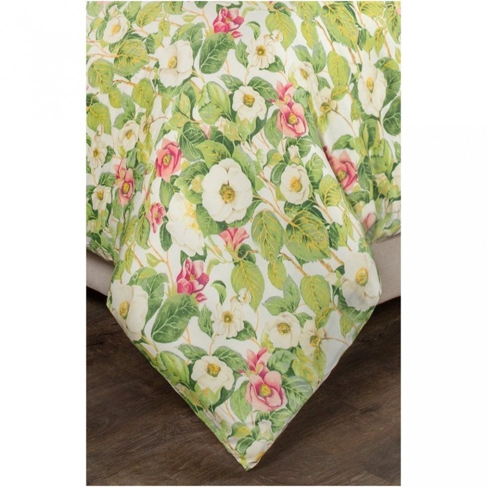 Пододеяльник 1,5сп  "жасмин" ,150х215, 100% хлопок, сатин. SANTALINO (984-217)