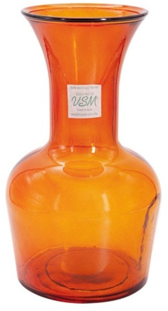 Ваза Enea, оранжевая, 33 см - VSM-5649-DB08 SAN MIGUEL