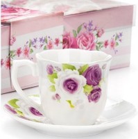 Кофейный набор 12пр (чашка+блюдце) LR (25957)