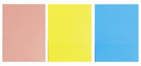Набор блоков самоклеящихся Brauberg 38х51 мм 100 листов 3 цвета (12 шт) 111345 (2) (85498)
