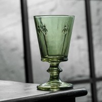 Бокал YZ2291-G, стекло, green, LA ROCHERE