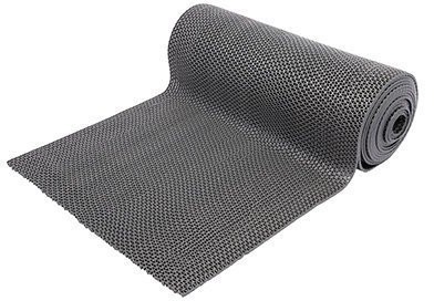 Противоскользящий коврик ПВХ Vortex Zig-Zag 8 мм 0,9х10 м серый 22160 (63322)