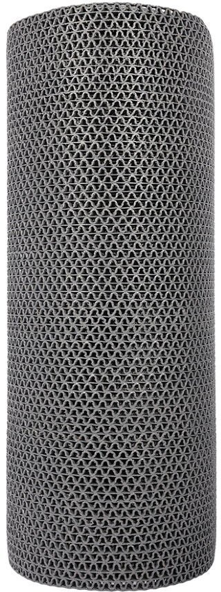 Противоскользящий коврик ПВХ Vortex Zig-Zag 8 мм 0,9х10 м серый 22160 (63322)