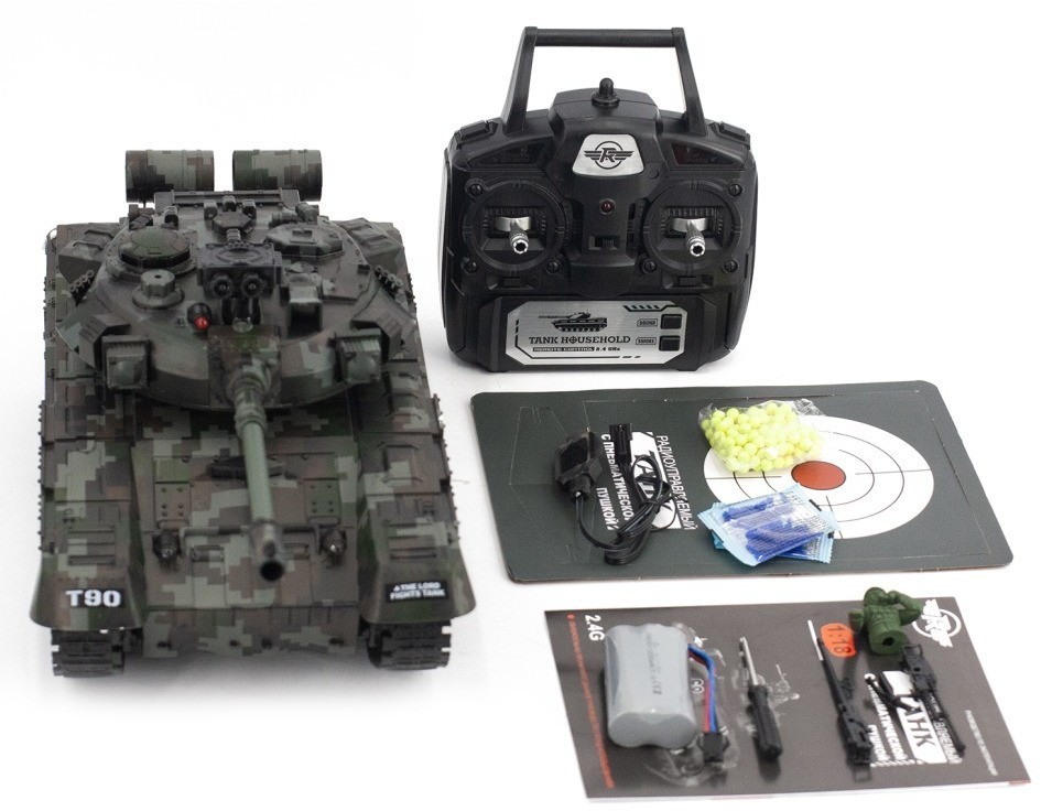 Радиоуправляемый танк R-WINGS RUSSIA T-90 Vladimir (RWG021-818-CAMO)