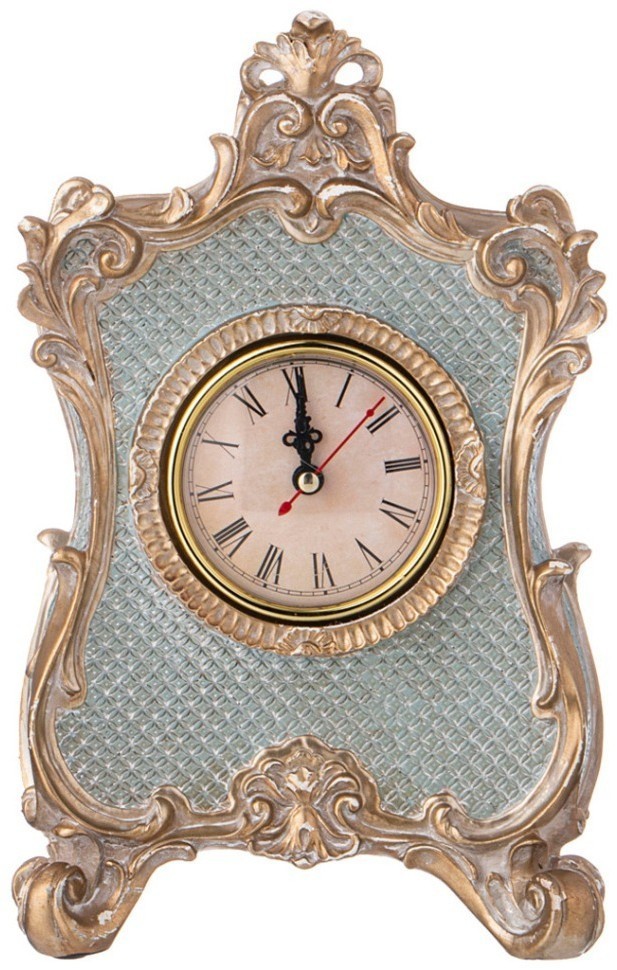 Часы настольные коллекция "рококо", 17,2*7*26,7cm Lefard (504-385)