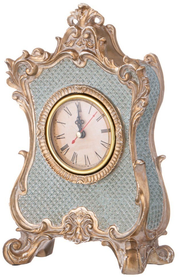 Часы настольные коллекция "рококо", 17,2*7*26,7cm Lefard (504-385)