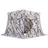 Зимняя палатка куб Higashi Winter Camo Pyramid Hot трехслойная (80293)