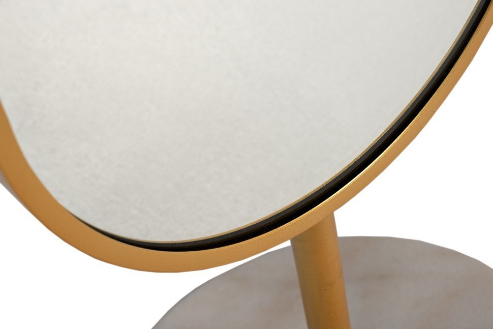 Зеркало напольное овальное рама золото d35*169см (TT-00013865)