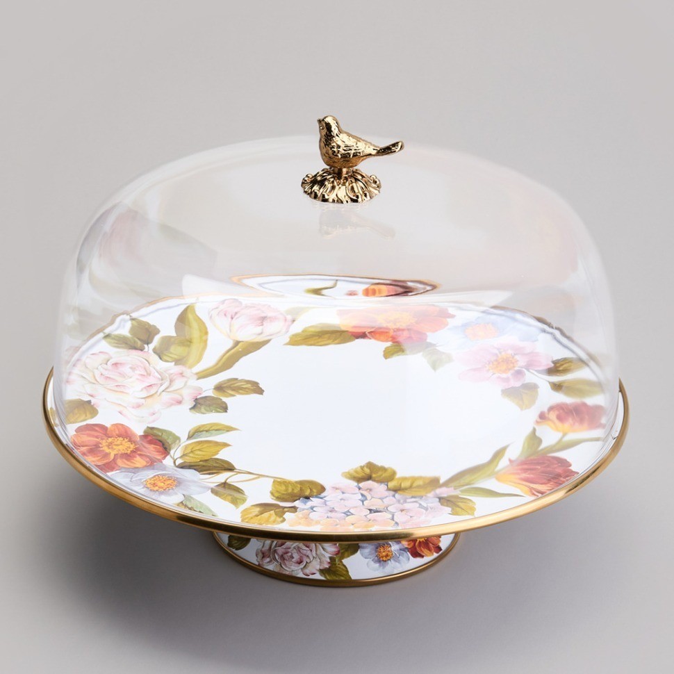 Тортовница agness серия фландрия, 30см (950-598)