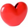 Ваза для цветов love, 15,5 см, красная (77305)