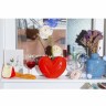 Ваза для цветов love, 15,5 см, красная (77305)