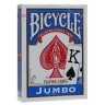 Карты "Bicycle Rider Back Jumbo Index 2-pack red/blue" (46074)
