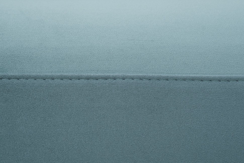 Диван Annette трехместный без мех,велюр бирюз.Colt1004/зол 250*100*95 (TT-00012928)