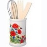 Набор кухонных принадлежностей с подставкой Цветущие Маки LORAINE (60290)