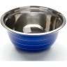 Миска СИНЯЯ 20см из нерж МВ (30215-2)