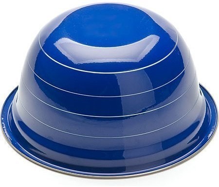 Миска СИНЯЯ 20см из нерж МВ (30215-2)