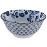 Чаша 16702, 15 см, фарфор, white, blue, TOKYO DESIGN