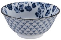 Чаша 16702, 15 см, фарфор, white, blue, TOKYO DESIGN