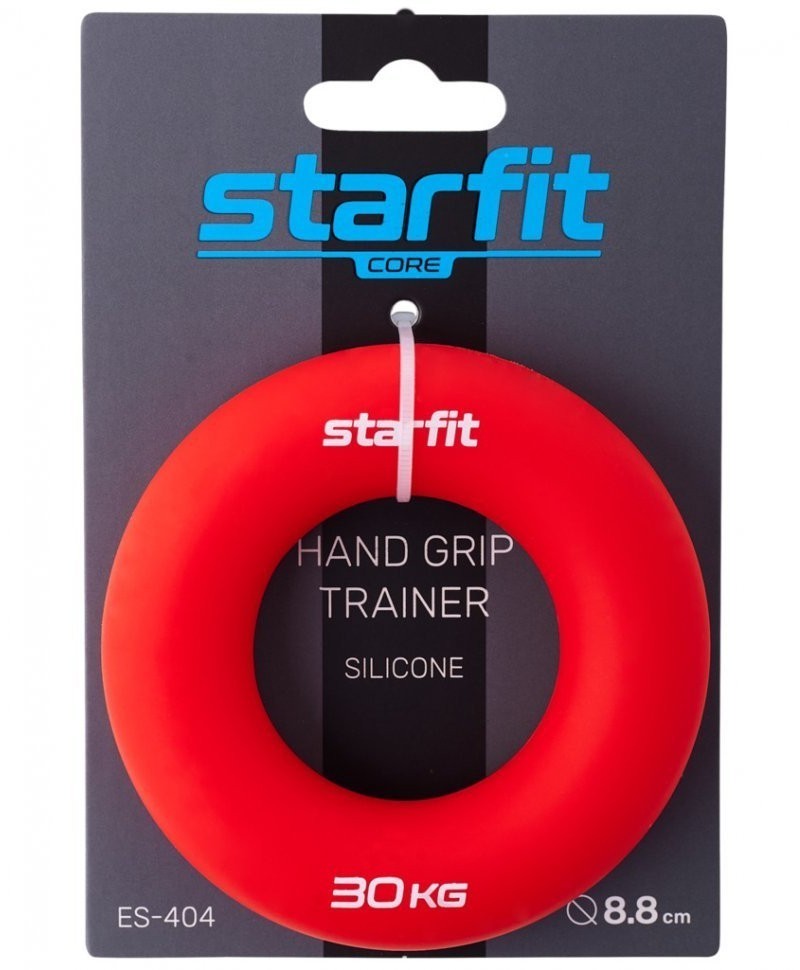 Эспандер кистевой STARFIT ES-404 Кольцо, 30 кг, силикагель, красный (1121042)