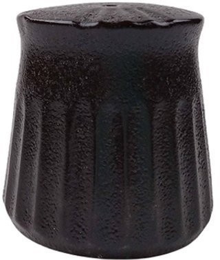 Солонка 050606-2, ручная работа/каменная керамика, black, ROOMERS TABLEWARE