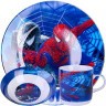 Детский набор посуды Человек Паук LORAINE (60414)