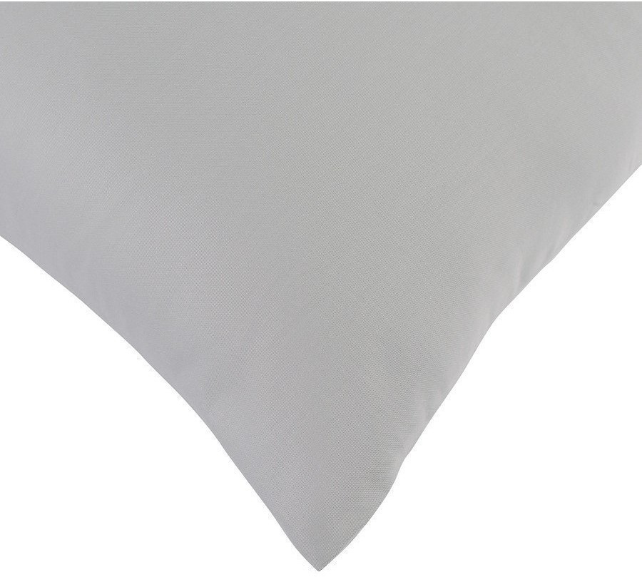 Наволочка из сатина светло-серого цвета из коллекции essential, 40х60 см (71565)