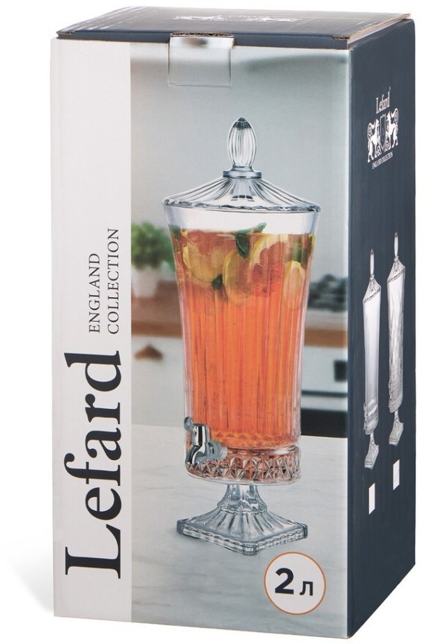 Диспенсер для напитков "stella", 2 л Lefard (691-151)