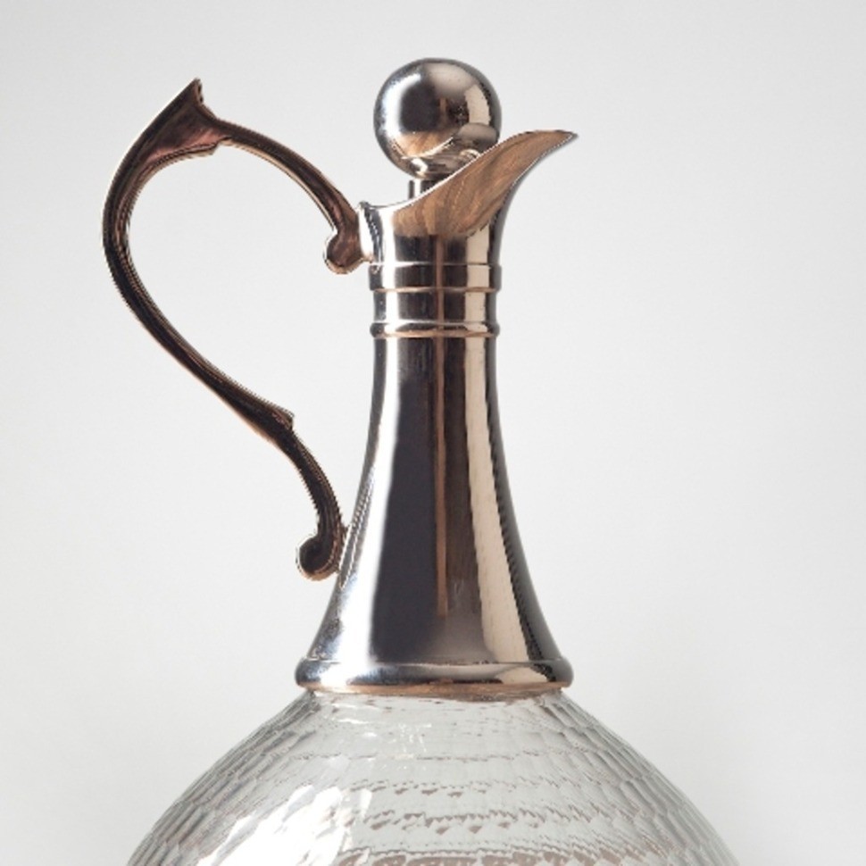 Графин RO-5350/HMN, металл, стекло, chrom, ROOMERS TABLEWARE