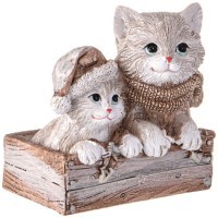 Статуэтка &quot;котики&quot; 8х7х8,5 см Lefard (162-1249)