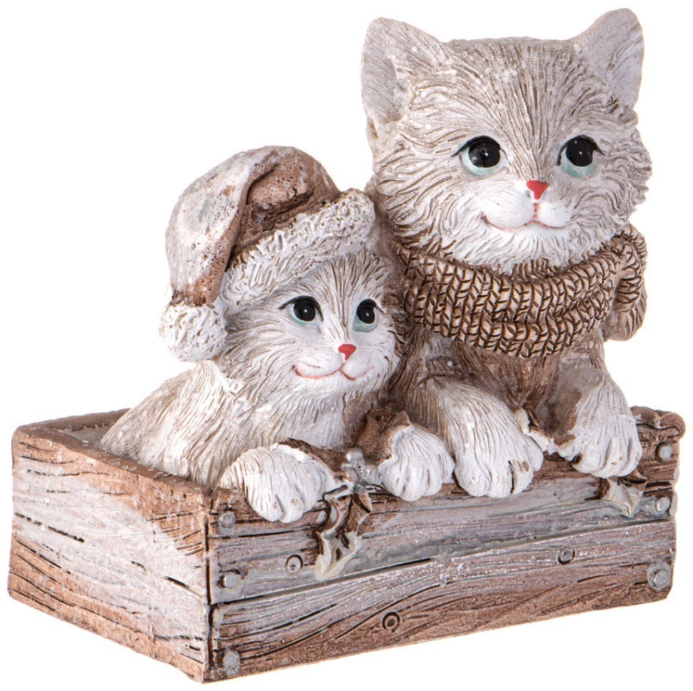 Статуэтка "котики" 8х7х8,5 см Lefard (162-1249)