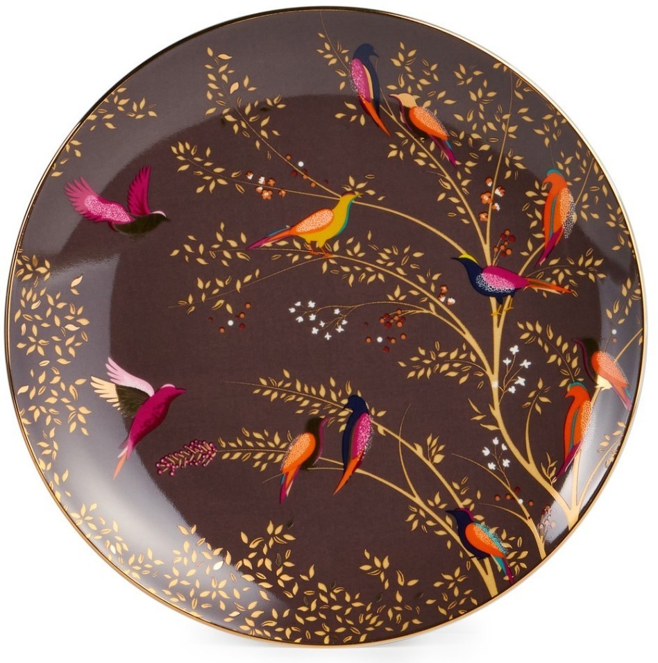 Тарелка закусочная lefard "golden birds" 20*2 см (419-118)